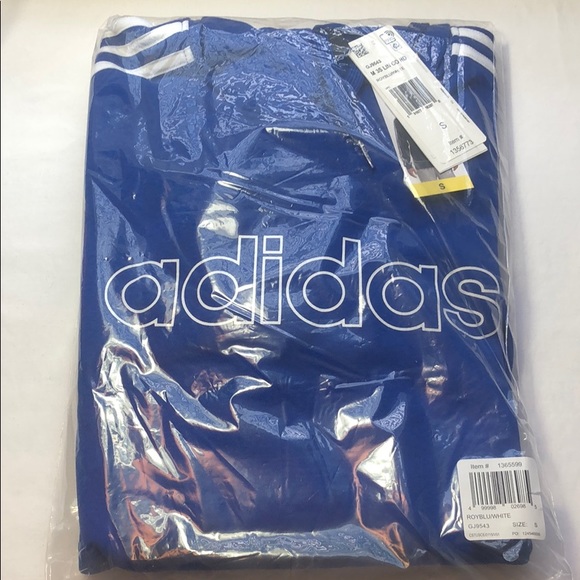 New Adidas Men's Fleece Pullover 3 Stripes Hoodie - Picture 9 of 16